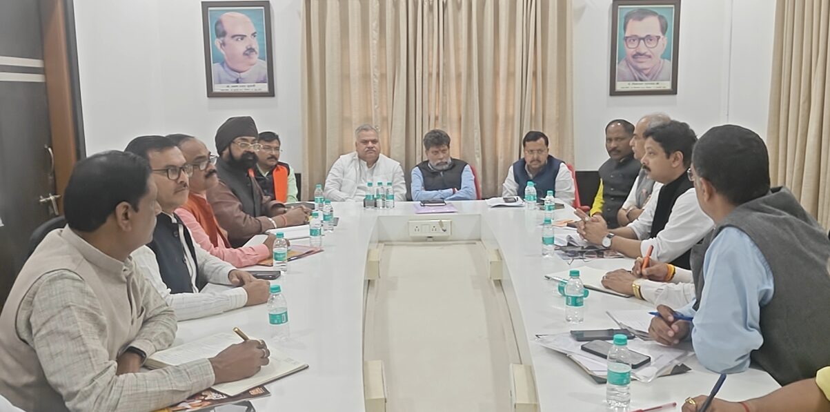 Round Of Meetings In BJP Chhattisgarh : नगरीय निकाय और संगठन चुनाव के लिए वरिष्ठों के बीच मंथन