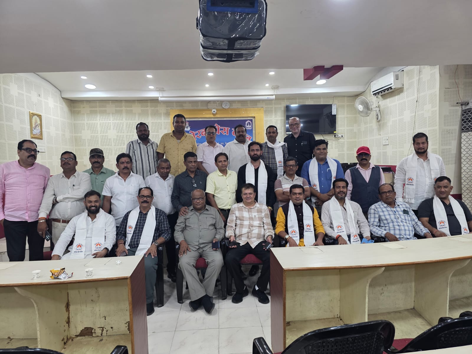 Chhattisgarh Press Club : कोरबा प्रेस क्लब के शपथ ग्रहण में दिल्ली की घटना की कड़ी निंदा