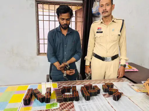 Anti-Narcotics Task Force : नशे की 2100 नाइट्राजेपम टैबलेट के साथ आरोपी युवक गिरफ्तार